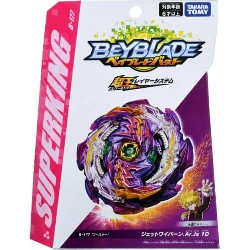 READY STOCK TAKARA TOMY BEYBLADE BURST SUPER KING B-177 JET WYVERN.Ar.Js 1D