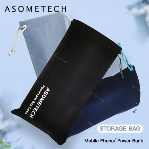 Power Bank Storage Bag Washable Portable Protection Case Bag for USB Charger Cable Phone Powerbank Battery Cover Accessories