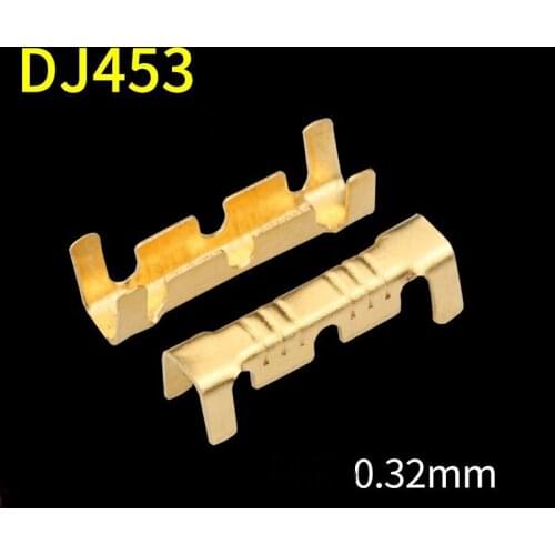 100pcs/lot DJ453 U-shaped terminal tab cold inserts connectors cold terminal small teeth fascia terminal,0.3-1.5mm2