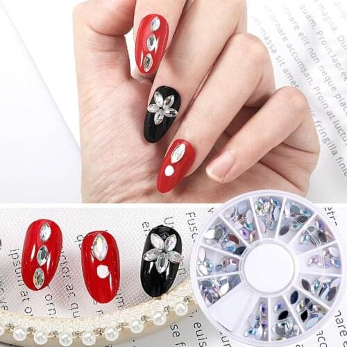 2020 Colorful Shiny Rice Grain Shape Ultrathin Sequins Colorful Nail Art Glitter Tips 3D Nail Decoration Manicure DIY Accessorie