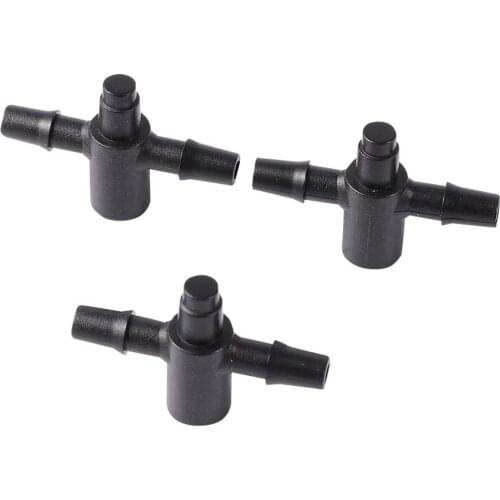 3-Way 3/5mm Hose Splitters Arrow Dripper Connectors Greenhouse Micro Drip Irrigation Fittings Connector For 3mm Emmiters 50 Pcs