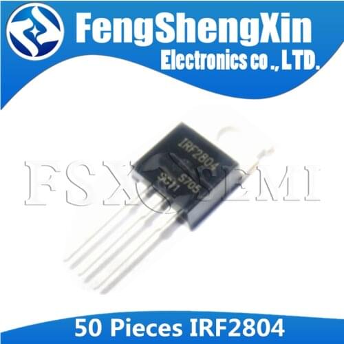 50pcs/lot NEW IRF2804 IRF2804PBF HEXFET Power MOSFETTO-220