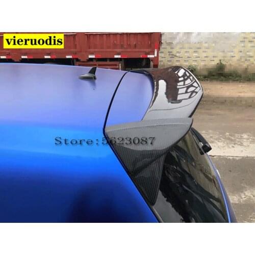 Aspec Style Car Styling Carbon Fiber Rear Trunk Roof Wing Lip Spoiler Fit For Volkswagen VW Golf VII 7 MK