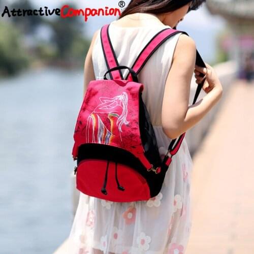 Женские рюкзаки с рисунком Attractivecompanion China At AliExpress