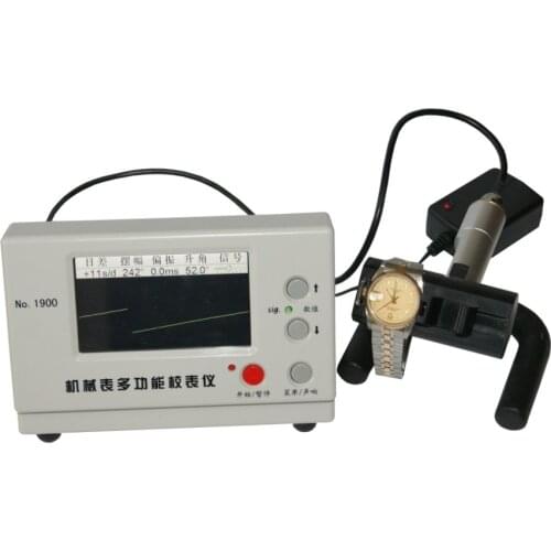 Free Shipping! Weishi NO.1900 Multifunction Timegrapher MTG Watch Tester Watch Timing Machine 100-240V