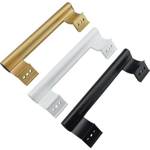 Aluminum alloy door and window handle plastic-steel flat-sliding door handle titanium alloy push-pull partition large-shift door