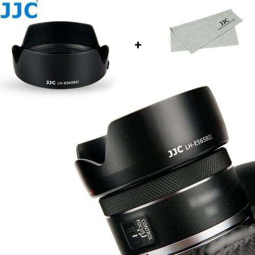 JJC Reversible Flower Lens Hood Compatible with Canon RF 50mm F1.8 STM Lens for EOS R6 Ra R RP R5 C70 Replaces ES-65B Lens Hood