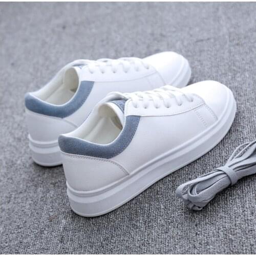 Women Spring White Shoes 2021 New Chunky Sneakers For Woman Vulcanize Shoes Casual Fashion Girls Platform Sneakers Footwears
