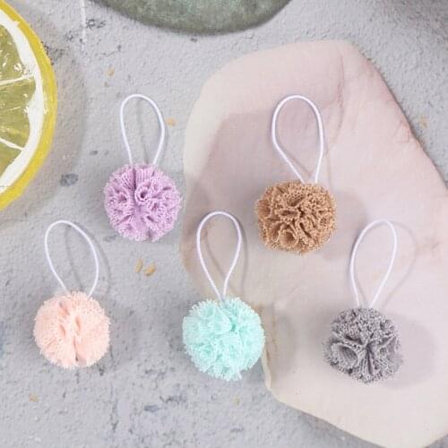 5Pcs 1:12 Dollhouse Miniature Bath Ball Model Bathroom Furniture Accessories Baby Gift Random Color