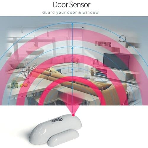 NAS-DS01Z ZWAVE Sensor Door Window Sensor Compatible System with Z-wave 300 series and 500 series Home Automation Anti-theft