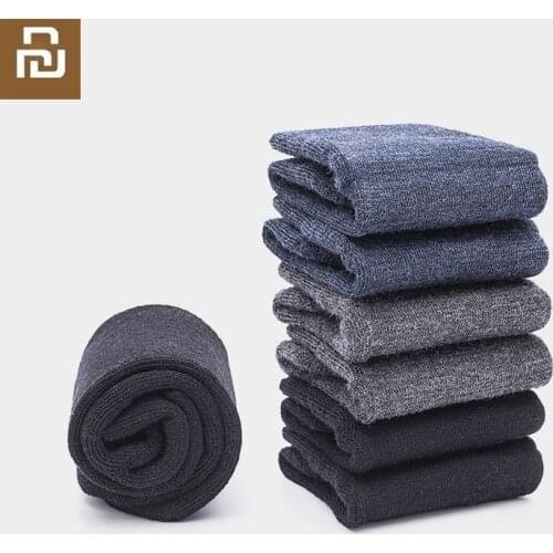 Youpin 90 FUN Casual wool socks Merino wool Moisture absorbing Soft and comfortable Skin warmer Non-slip for man woman Female