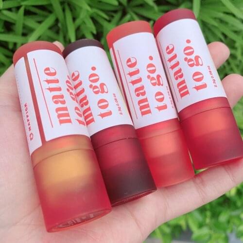 The new net red the same matte velvet, lipstick, lipstick, foggy face crayon, lipstick will not fade