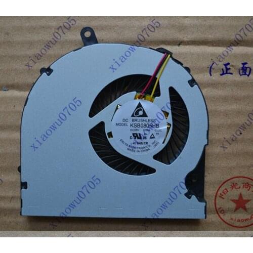 New laptop cpu cooling fan for TOSHIBA P50 S50 S55 P50T P50-AST2NX2 AST3NX2 ST3NX3 KSB0805HB L50-C L55-C5272 P50-C S55-C P50-B