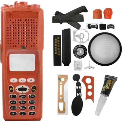 VBLL Replacement Housing Case Cover Fit For Motorola MOTOTRBO Walkie Talkie XTS5000 Model 3 Radio Orange