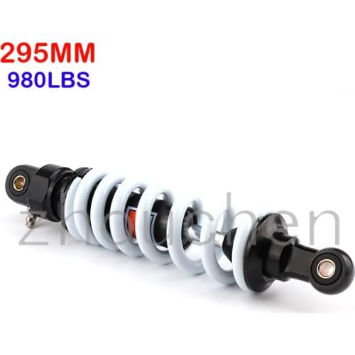 295mm 980lbs motorcycle rear shock adjustable mud pit bike rear shock suitable for eeb t8 kayo crf klx yzf