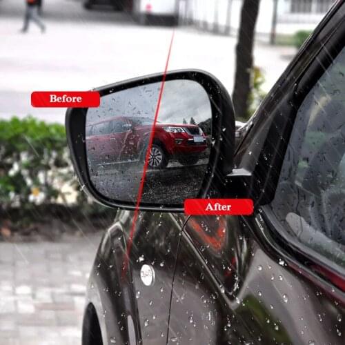 Car Waterproof Anti Fog Film Rearview Mirror Film Sticker Window Clear Sticker For Nissan Navara D23 NV300 Terra Car Sticker