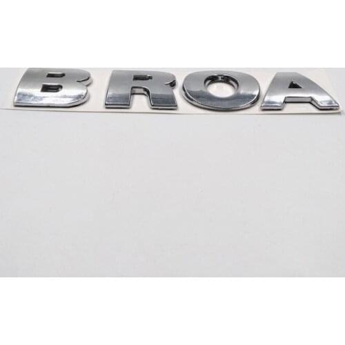 Car Stickers and Decals JDM 3D Sticker For Volkswagen VW Bora Logo Car Rear Trunk Lid Emblem Badge Decoration Decal Auto Sticker