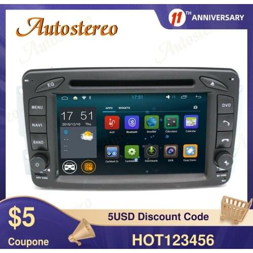 Android Car DVD Player Radio Tape Recorder For Mercedes Benz W203 W209 W463 Auto Stereo Radio Car Multimedia Player Head Unit