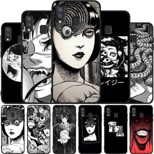 Anime Horror Comics Black Soft Phone Case For Samsung A10 A20 A30 A40 A50 A70 A21 A31 A51 A71 A41 A32 A42 S52 A72 A6 2018