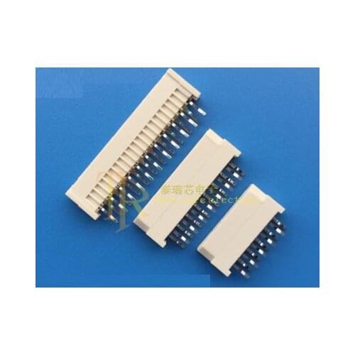 FFC/FPC connector spacing 1.25mm 26pim single side vertical straight needle