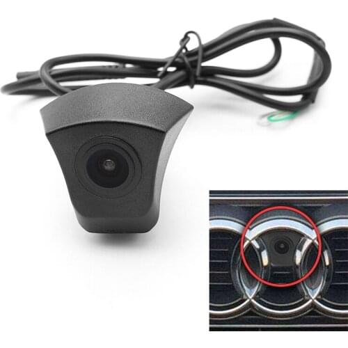 CCD HD Night Vision Waterproof Front View Camera Forward Logo Camera for - A1 A3 A4 A5 A6 Q3 Q5 Q7 TT Front Camera
