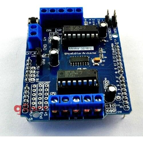 L293D Motor Drive Extension Plate