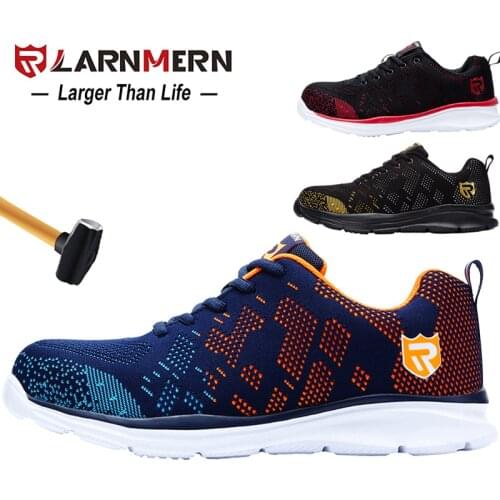 LARNMERN PLUS Men's Work Shoes
