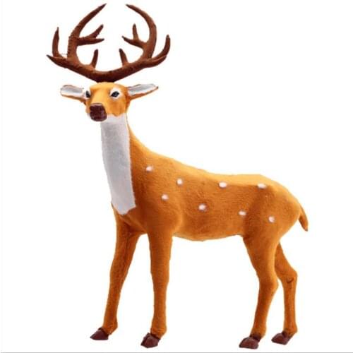 NoEnName_Null 16 23 36cm Reindeer Christmas Deer Xmas Elk Plush Simulation Christmas Decorations /christmas ornaments china