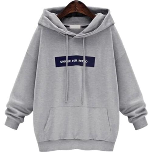 Solid color sweet casual pockets sweatshirts 2021 spring autumn fashion long sleeve hoodies letter women sweatshirt women hoody