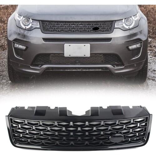 Car Front Grille Upper ABS Grill For Land Rover Discovery Sport Version L550 LR066143 2015 2016 2017 2018 DSB with logo
