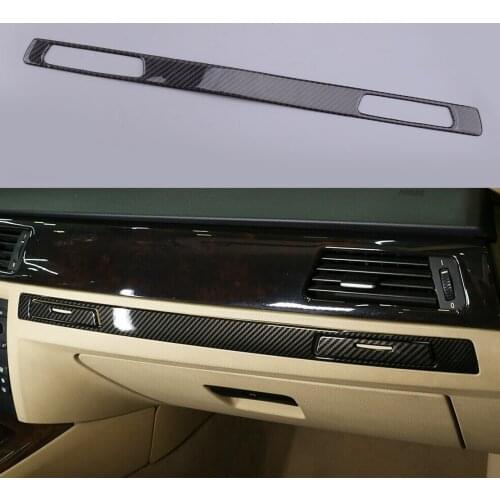 Car Copilot Cup Holder Strip Trim Decoration Bezel Fit for BMW 3 Series E90 E92 E93 2005 2006 2007 2008 2009 2010 2011 2012