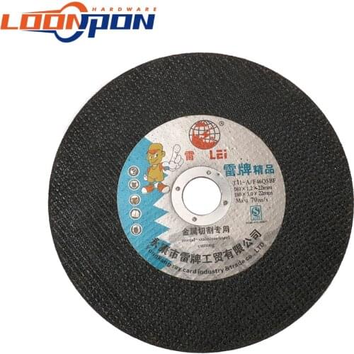 180mm Resin Cutting Disc Fiber Reinforced Metal Cutting Wheel Slice Grinding Wheel Blade Cutter for Angle Grinder Rotary Tool 7"