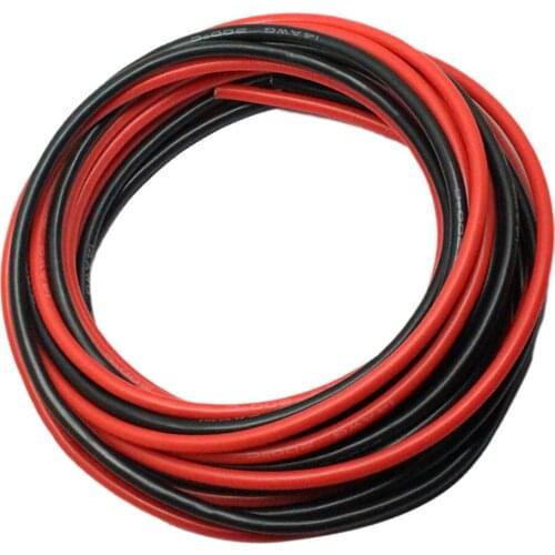2 Roll 14 Gauge Silicone Wire 20ft Soft High Strand Flexible Silicone Wire