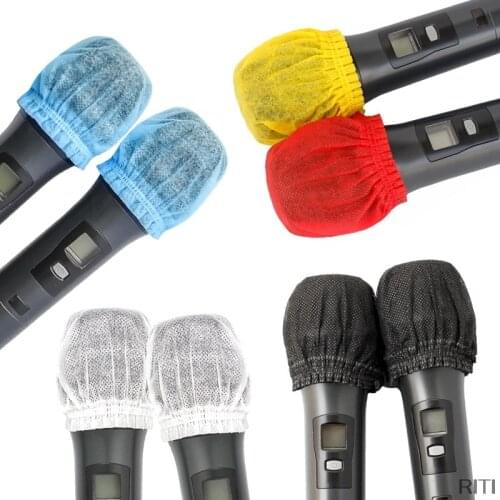 100pairs Count Microphone Hygiene Cover Odor Removal Disposable Mike Sponge