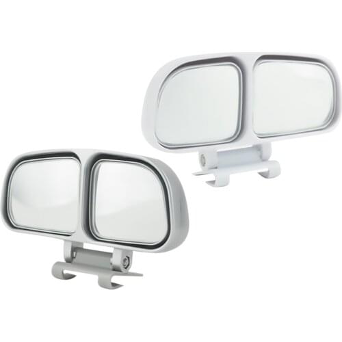 2pcs Universal Blind Spot Auxiliary Mirror Side Mirrors for Car (Left and Right)