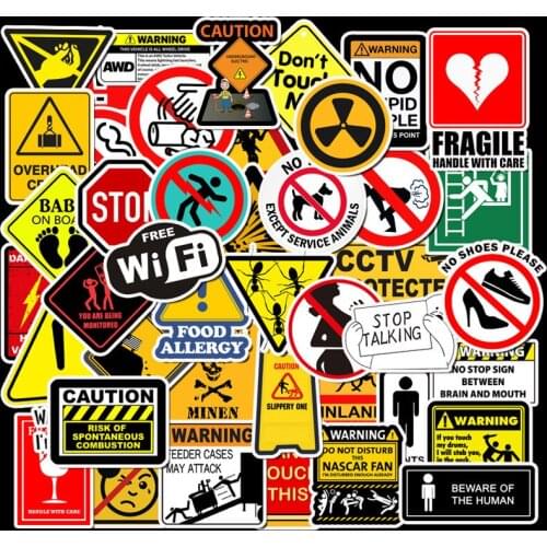 50PCS Cartoon Yellow INS Style Vsco Girl Stickers For Laptop Moto Skateboard Luggage Refrigerator Notebook Laptop Toy Sticker