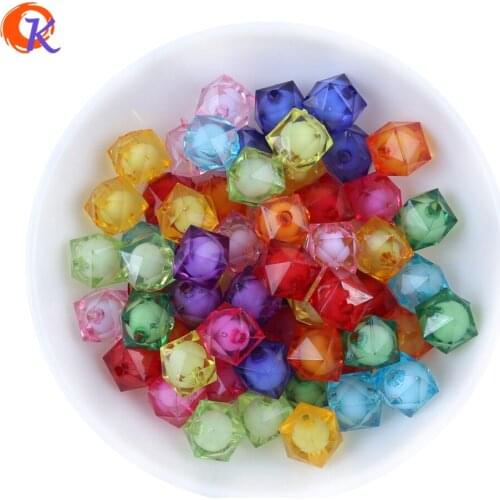 Free Shipping 480Pcs/Lot 12MM Mix Color Chunky Bead Acrylic Square Bead In Bead For DIY Handmade Jewelry Accessories CDWB-517985