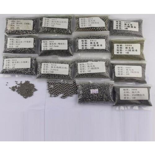 Jewelry Tools Carbon Steel Polishing Beads For Jewelry Tumbling Polishing 1LB 452g