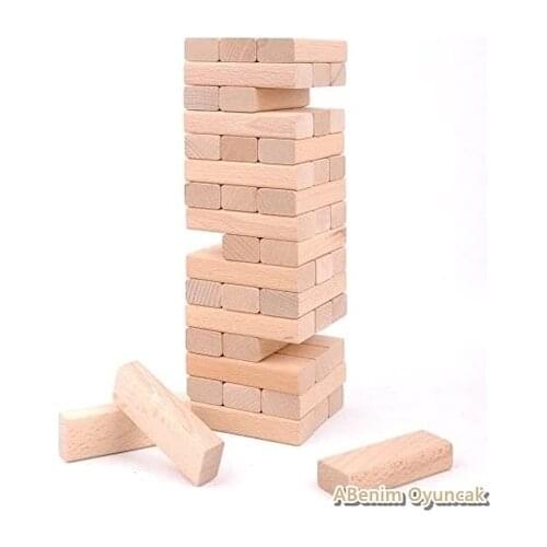 JENGA Wooden Balance-Tower Game * 54 Piece * Big size-Classic x 2 PCs-Total 108 piece