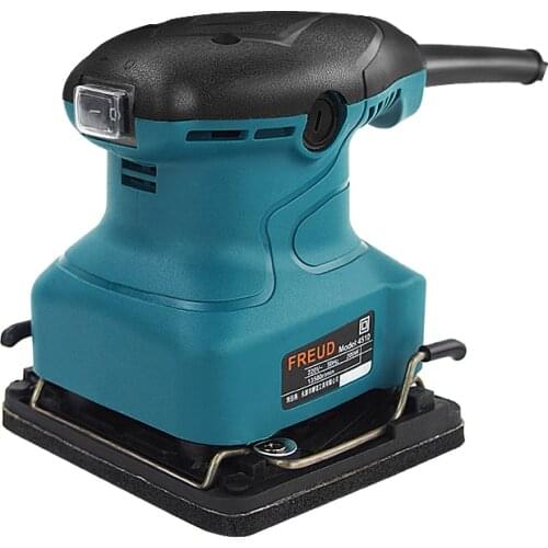 Multifunctional Mini Electric Sanding Machine Woodworking Sander Painter Putty Furniture Tools with 100mm sandpaper*10