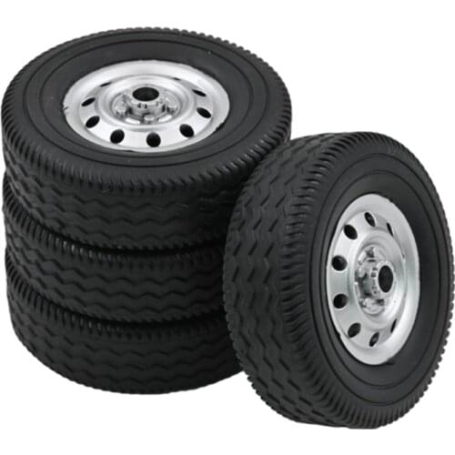 4pcs/set Remote Control Car Wheel Rubber Tires for WPL D12 Drift Pickup B36E