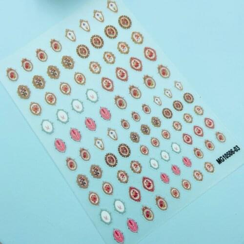 Japanese Style New Technology Thin transparent Plain Nail Stickers Bohamian Serious Back Gule Strong Adhesive Nail Decals Women