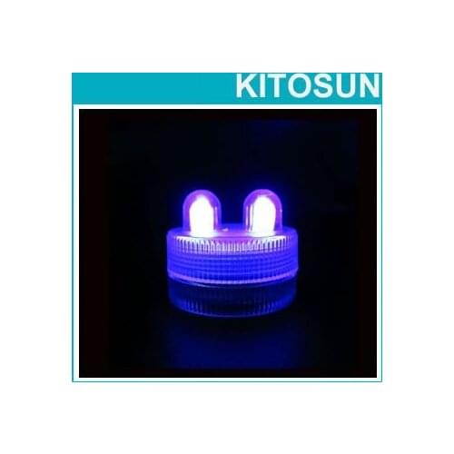 LED DUAL SUPER Purple SUBMERSIBLE Wedding Party Light Waterproof Floralyte II