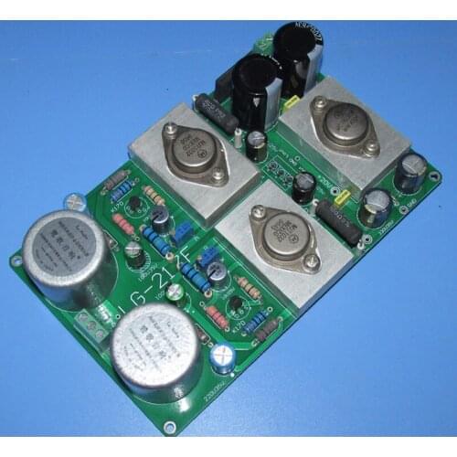 Permalloy transformer input PASS JFET field effect tube input pure class A output pre-amplifier board LG-217F