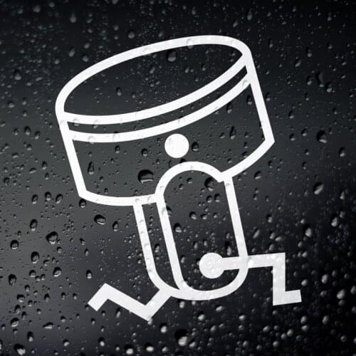 Osaka Pistons x 2 JDM Car Sticker - Japanese Kanji Drift Kanjozoku Touge Tuner