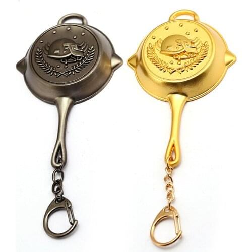 Game Jewelry Play Pan PUBG Invitational Olive Branch Playerunknowns Battlegrounds Figure Keychain Car Bag Men Chaveiro HC12886