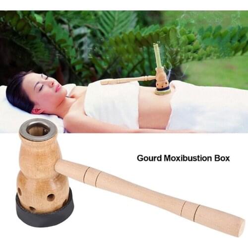 Durable Wooden Moxa Stick Utility Effective Healing Box For Moxibustion Moxa Chinese Traditional Massage Therapy