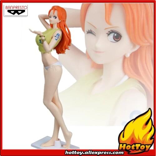 100% Original Banpresto CII Color Change Collection Figure - NAMI from "ONE PIECE"