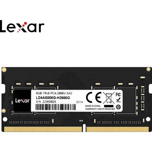 100% Original Lexar Ram DDR4 16GB 2666Mhz Computer Memory Ram 8GB 4GB High Compatible For Notebook Laptop