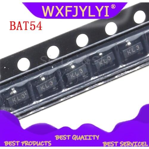 100S Schottky diode SOT-23 diode KL3 BAT54 SURFACT MOUNT SCHOTTKY BARRIER BAT54C